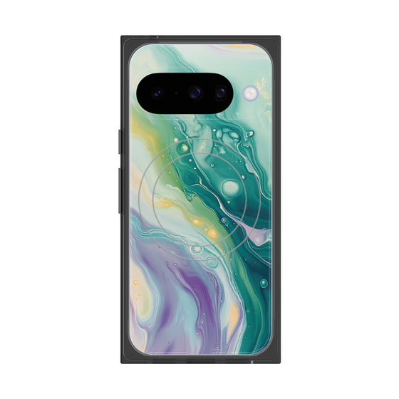 Premium Square Case with Pixelsnap［ Color Rain - Original - Dusky Forest ］