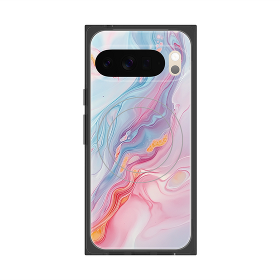 Premium Square Case with Pixelsnap［ Color Rain - Original - Dream Veil ］