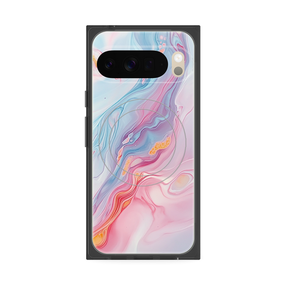 Premium Square Case with Pixelsnap［ Color Rain - Original - Dream Veil ］
