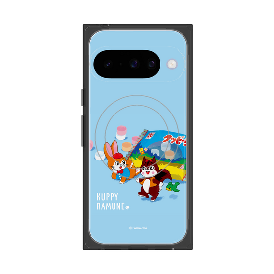 Premium Square Case with Pixelsnap［ Kuppy Ramune - Drawing 1 ］