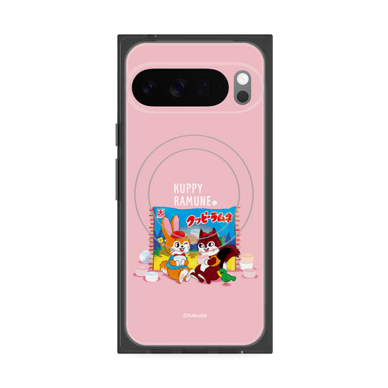Premium Square Case with Pixelsnap［ Kuppy Ramune - Drawing 2 ］