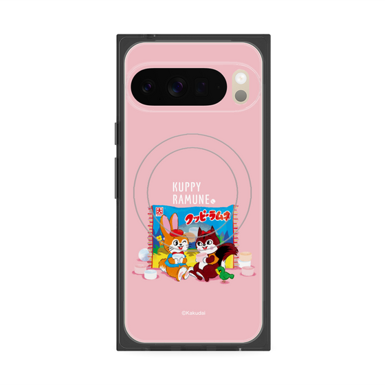 Premium Square Case with Pixelsnap［ Kuppy Ramune - Drawing 2 ］