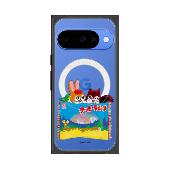 Premium Square Case with Pixelsnap［ Kuppy Ramune - Drawing 3 ］