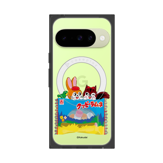 Premium Square Case with Pixelsnap［ Kuppy Ramune - Drawing 3 ］