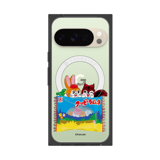 Premium Square Case with Pixelsnap［ Kuppy Ramune - Drawing 3 ］