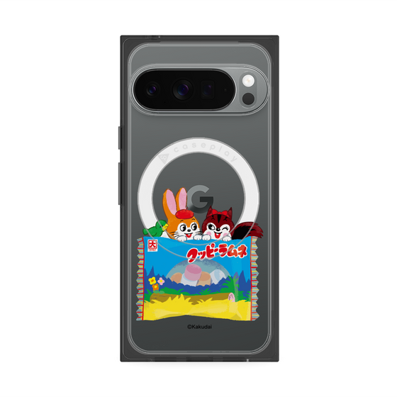 Premium Square Case with Pixelsnap［ Kuppy Ramune - Drawing 3 ］