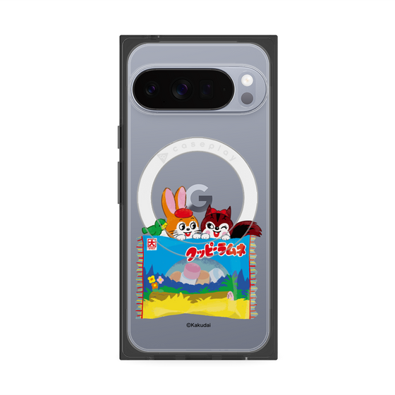 Premium Square Case with Pixelsnap［ Kuppy Ramune - Drawing 3 ］