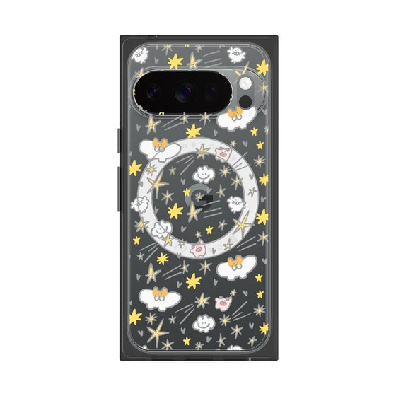 Premium Square Case with Pixelsnap［ Mokmokchan - Stars ］