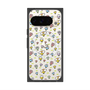 Premium Square Case with Pixelsnap［ Mokmokchan - Flower - All-over Pattern ］