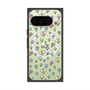 Premium Square Case with Pixelsnap［ Mokmokchan - Flower - All-over Pattern ］