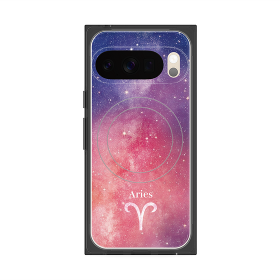 Premium Square Case with Pixelsnap［ STARRY SIGNS - Original - Aries ］
