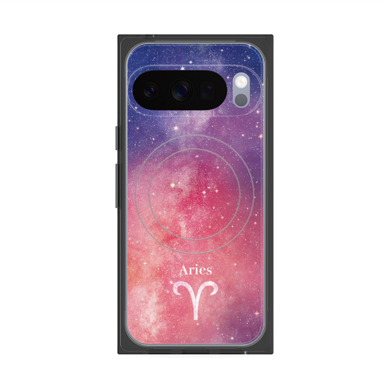 Premium Square Case with Pixelsnap［ STARRY SIGNS - Original - Aries ］