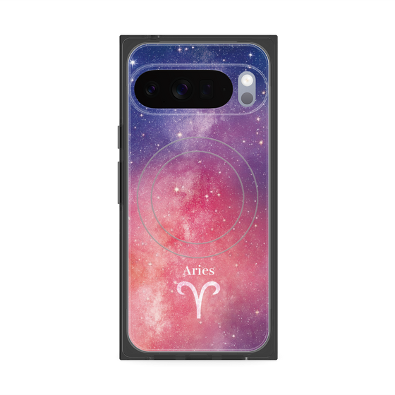 Premium Square Case with Pixelsnap［ STARRY SIGNS - Original - Aries ］