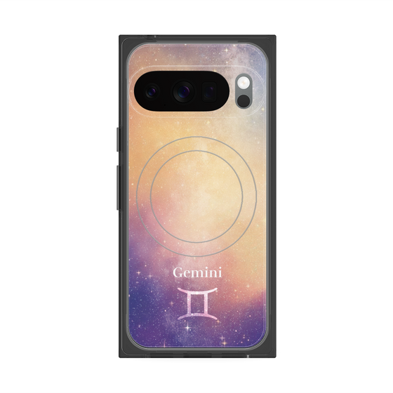 Premium Square Case with Pixelsnap［ STARRY SIGNS - Original - Gemini ］