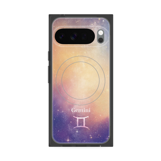 Premium Square Case with Pixelsnap［ STARRY SIGNS - Original - Gemini ］