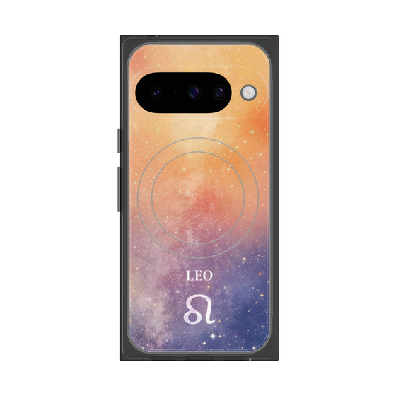 Premium Square Case with Pixelsnap［ STARRY SIGNS - Original - Leo ］