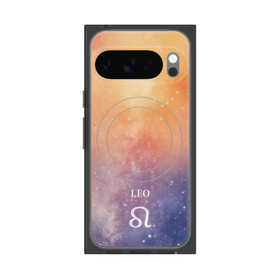 Premium Square Case with Pixelsnap［ STARRY SIGNS - Original - Leo ］