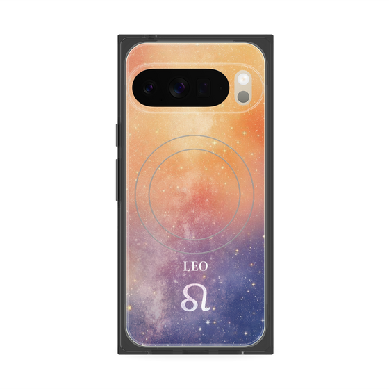 Premium Square Case with Pixelsnap［ STARRY SIGNS - Original - Leo ］