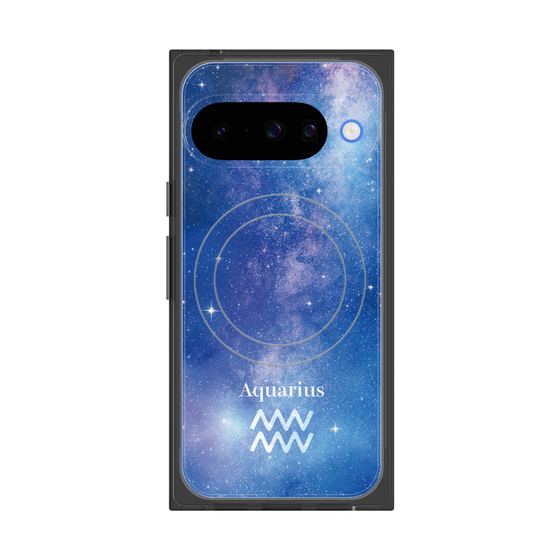 Premium Square Case with Pixelsnap［ STARRY SIGNS - Original - Aquarius ］