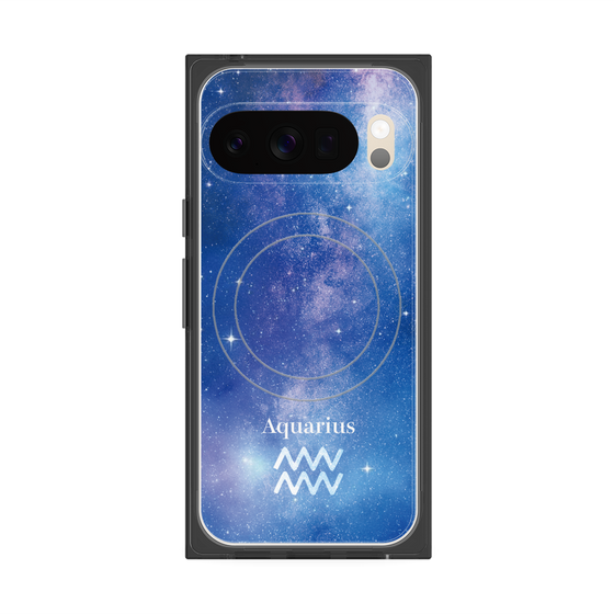 Premium Square Case with Pixelsnap［ STARRY SIGNS - Original - Aquarius ］