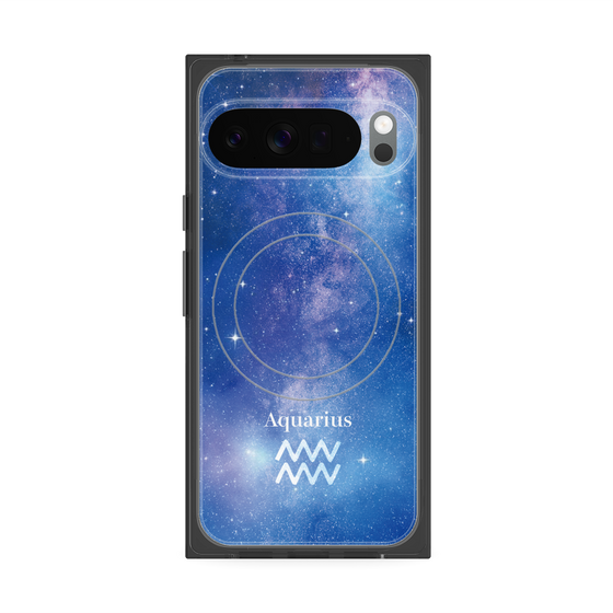 Premium Square Case with Pixelsnap［ STARRY SIGNS - Original - Aquarius ］