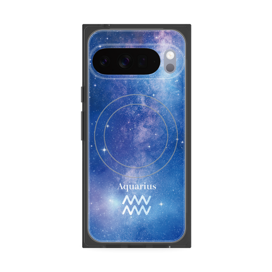 Premium Square Case with Pixelsnap［ STARRY SIGNS - Original - Aquarius ］