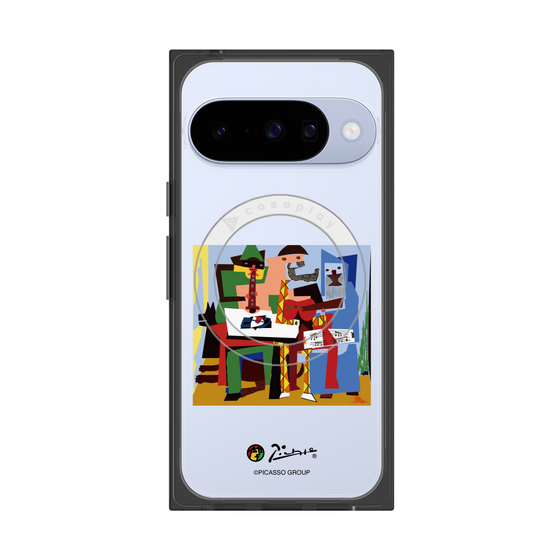 Premium Square Case with Pixelsnap［ PICASSO - Three Musicians ］