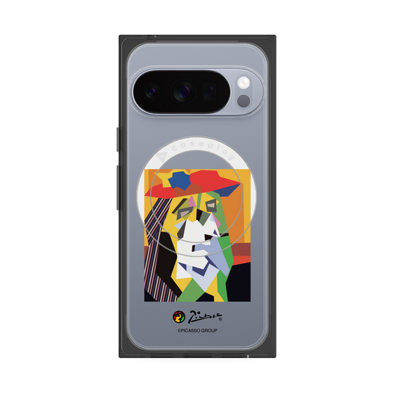 Premium Square Case with Pixelsnap［ PICASSO - The Weeping Woman ］