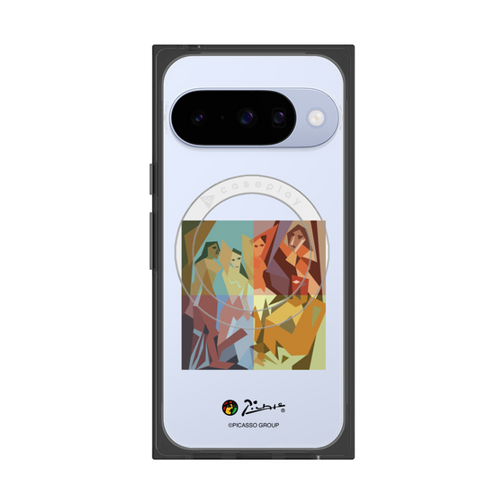 Premium Square Case with Pixelsnap［ PICASSO - Les Demoiselles d'Avignon ］