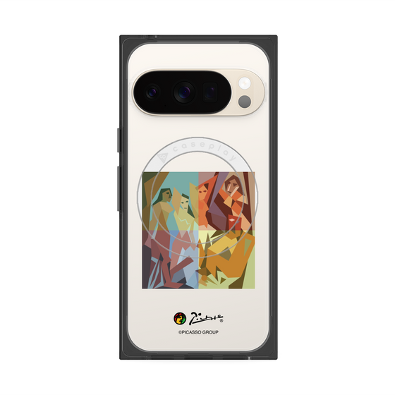 Premium Square Case with Pixelsnap［ PICASSO - Les Demoiselles d'Avignon ］