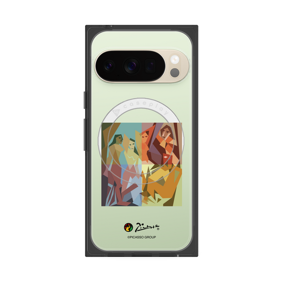 Premium Square Case with Pixelsnap［ PICASSO - Les Demoiselles d'Avignon ］