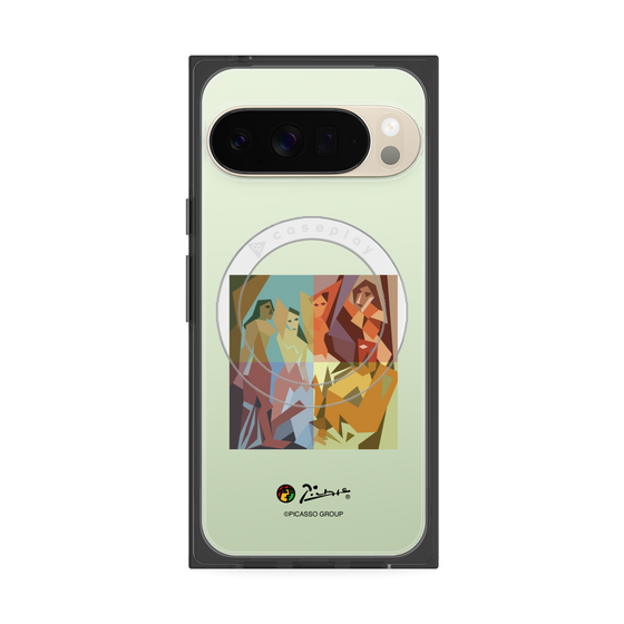 Premium Square Case with Pixelsnap［ PICASSO - Les Demoiselles d'Avignon ］