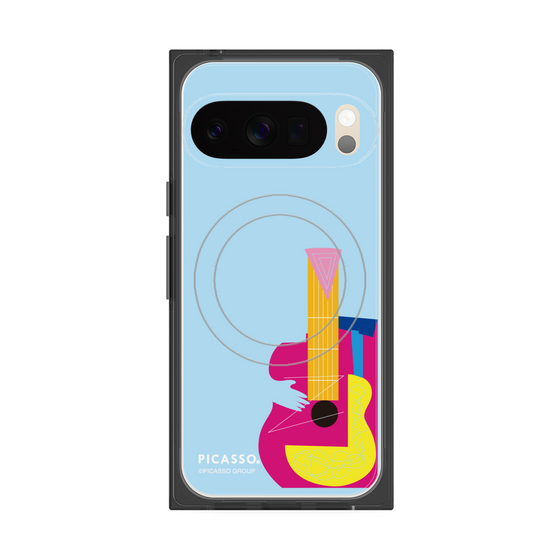 Premium Square Case with Pixelsnap［ PICASSO - Guitar ］