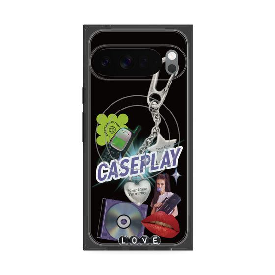 Premium Square Case with Pixelsnap［ YOUR CASE YOUR PLAY - Original - Music Lover ］