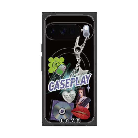 Premium Square Case with Pixelsnap［ YOUR CASE YOUR PLAY - Original - Music Lover ］