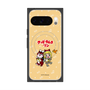 Premium Square Case with Pixelsnap［ Hatsune Miku × Kuppy Ramune - Kagamine Rin × Ram - Chibi Illustration ］