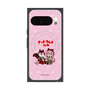 Premium Square Case with Pixelsnap［ Hatsune Miku × Kuppy Ramune - Megurine Luka × Ram - Chibi Illustration ］