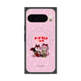 Premium Square Case with Pixelsnap［ Hatsune Miku × Kuppy Ramune - Megurine Luka × Ram - Chibi Illustration ］