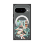 Premium Square Case with Pixelsnap［ Hatsune Miku × Kuppy Ramune - Hatsune Miku × Kuppy - Full-body Illustration 1 ］