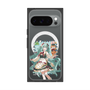 Premium Square Case with Pixelsnap［ Hatsune Miku × Kuppy Ramune - Hatsune Miku × Kuppy - Full-body Illustration 1 ］