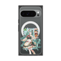Premium Square Case with Pixelsnap［ Hatsune Miku × Kuppy Ramune - Hatsune Miku × Kuppy - Full-body Illustration 1 ］