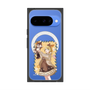 Premium Square Case with Pixelsnap［ Hatsune Miku × Kuppy Ramune - Kagamine Rin × Ram - Full-body Illustration 1 ］