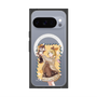 Premium Square Case with Pixelsnap［ Hatsune Miku × Kuppy Ramune - Kagamine Rin × Ram - Full-body Illustration 1 ］