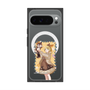 Premium Square Case with Pixelsnap［ Hatsune Miku × Kuppy Ramune - Kagamine Rin × Ram - Full-body Illustration 1 ］