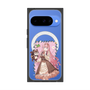 Premium Square Case with Pixelsnap［ Hatsune Miku × Kuppy Ramune - Megurine Luka × Ram - Full-body Illustration 1 ］
