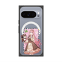 Premium Square Case with Pixelsnap［ Hatsune Miku × Kuppy Ramune - Megurine Luka × Ram - Full-body Illustration 1 ］