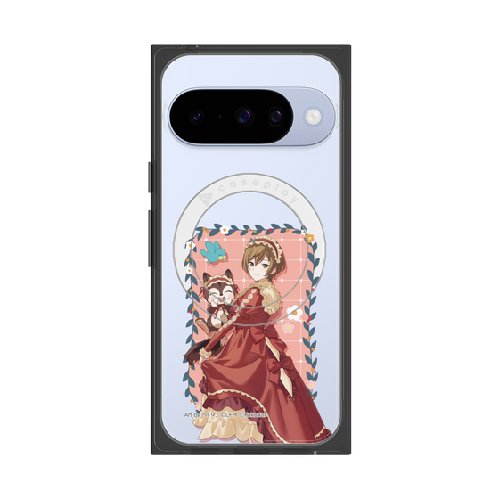 Premium Square Case with Pixelsnap［ Hatsune Miku × Kuppy Ramune - MEIKO × Ram - Full-body Illustration 1 ］