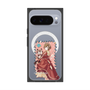 Premium Square Case with Pixelsnap［ Hatsune Miku × Kuppy Ramune - MEIKO × Ram - Full-body Illustration 1 ］
