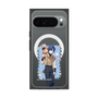 Premium Square Case with Pixelsnap［ Hatsune Miku × Kuppy Ramune - KAITO × Kuppy - Full-body Illustration 1 ］