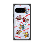 Premium Square Case with Pixelsnap［ Hatsune Miku × Kuppy Ramune - Overall Pattern ］